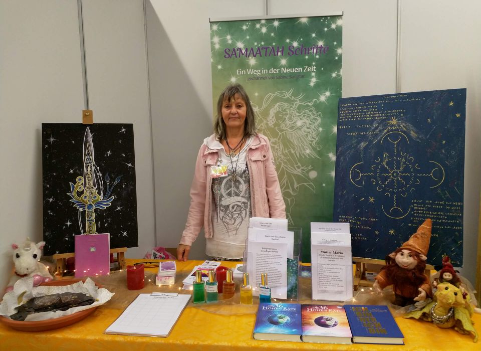 Lebensberatung Runa Runge - Messestand